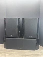 (Lot of 3) Polk Audio Satellite Speakers (2) & Center Speaker (1) Model: RM7500