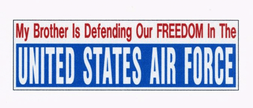 UNITED STATES AIR FORCE Decal 3 X 9 Decal USAF - Picture 8 of 13