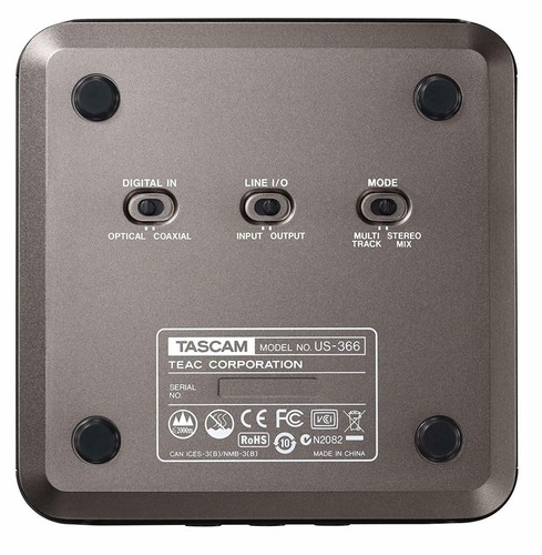 TASCAM US-366 4-In/6-Out or 6-In/4-Out USB Audio Interface - Picture 8 of 9