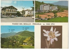 PASSO DEL BRALLO - PREGOLA - PAVIA - TRAVEL 1975 -66731-