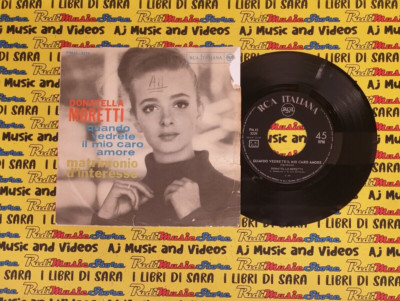 LP 45 7'' DONATELLA MORETTI Wenn Sie meine liebe Liebe sehen RCA PM45-3229