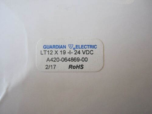 NEW Guardian Electric LT12X19-I-24 Solenoid 24vdc A420-064869-00 - Picture 2 of 2