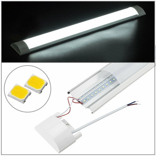 10x 5ft 1500mm Led Batten Light Strip Low Profile Slim Fluorescent Fitting White - Picture 6 of 12