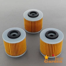 3x Oil Filter for Yamaha Raptor 700R YFM700R 2006 2007 2008 2009 2010 - 2022