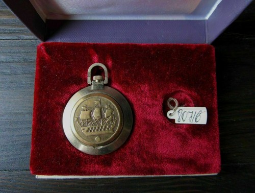 Raketa Vintage Soviet Original Pocket Watch With Box Great Condition USSR Watch - Picture 2 of 5