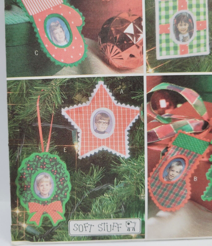 CHRISTMAS Ornament Frame Pattern NO SEW Butterick B4369 2004 Kid's Easy Crafts - Picture 6 of 16
