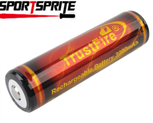 1pc TrustFire 18650 3.7V 3000mAh Protected Rechargeable Li-ion Battery for torch