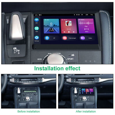 レクサス CT200H アンドロイドナビ CarPlay カスタム カーナビ For LEXUS CT200H CT200 LHD 2011-18 Apple Carplay Radio Android 13