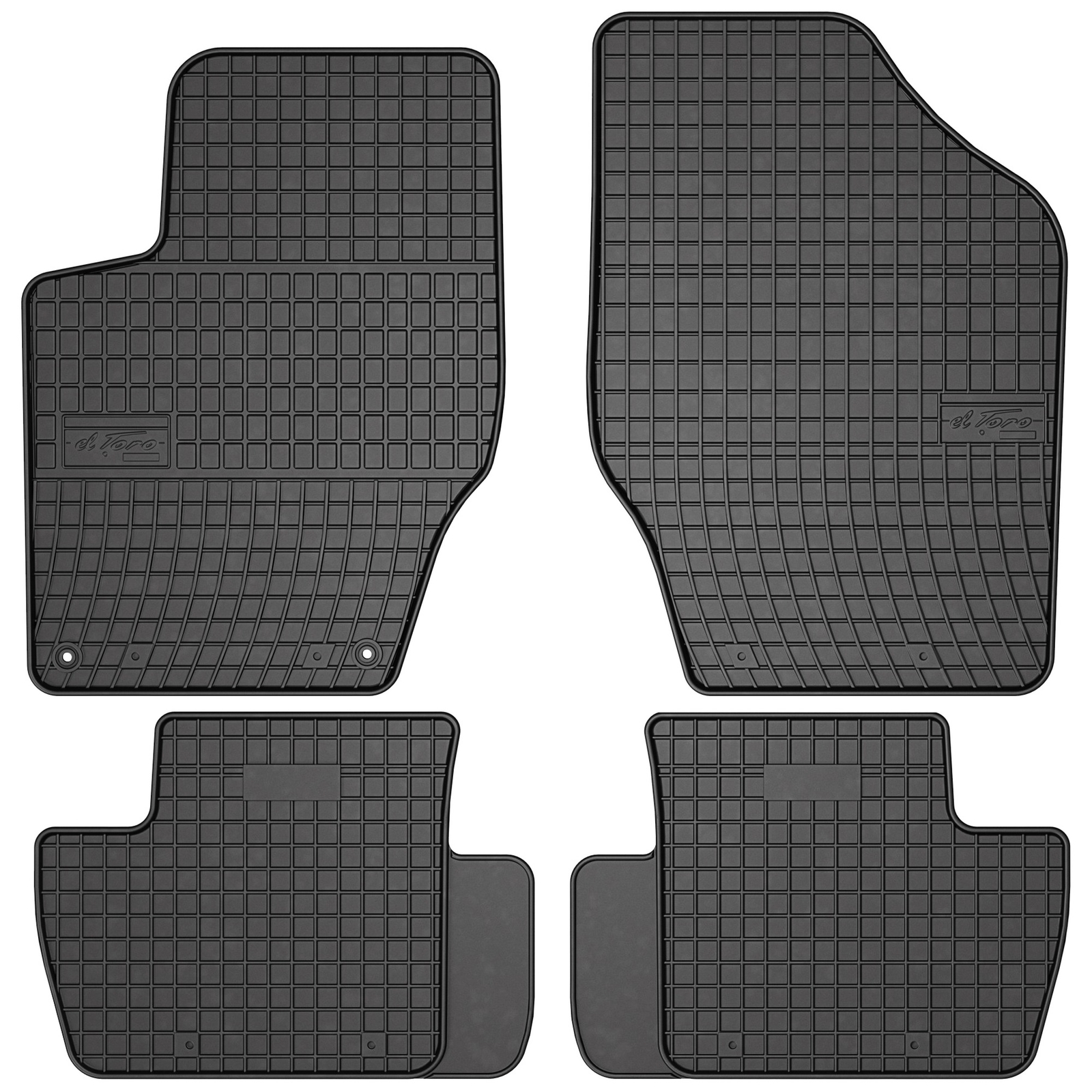 Tapis de sol Frogum El Toro anti-boue en caoutchouc pour resoudre l'usure de votre Citroen C4 II