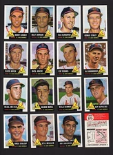 1953 ST. LOUIS CARDINALS Official Topps Baseball REPRINT Team Set ~ ALL 24 cards