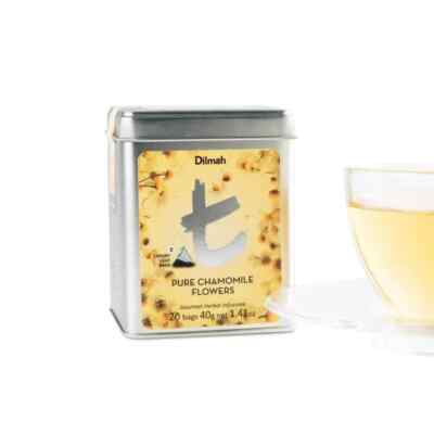 Dilmh t-Series Pure Chamomile Flowers 20 Tea Bags FREE SHIPPING WORD WIDE