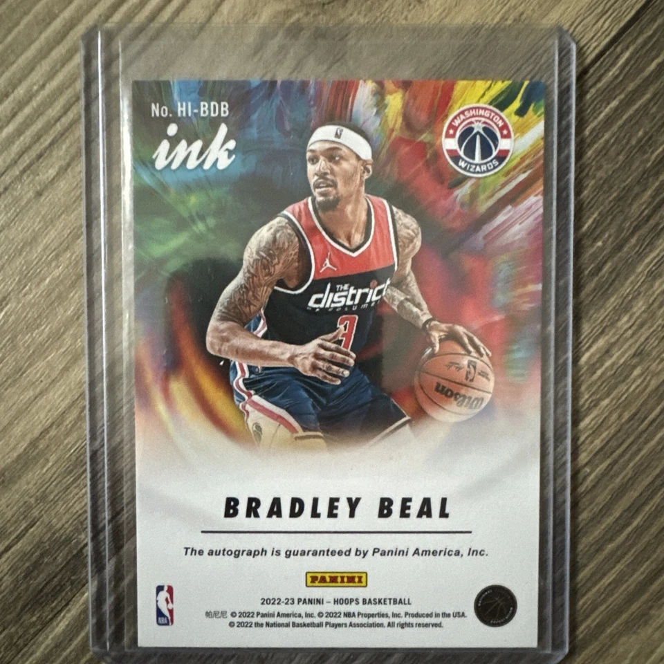 2022-2023 NBA Hoops Bradley Beal Ink Auto - Image 2 of 2