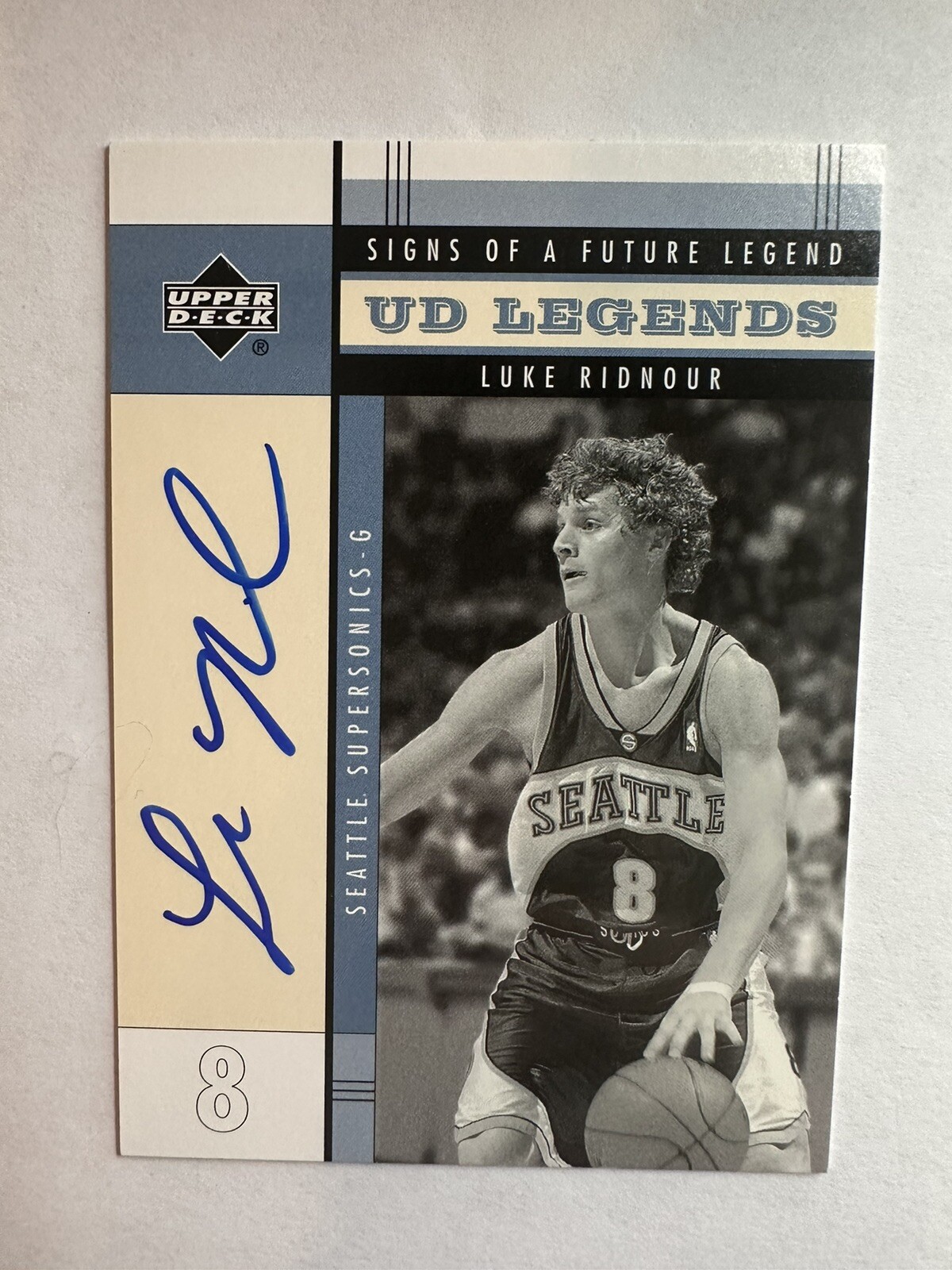 2003-04 UD Legends Signs of a Future Legend Auto Richard