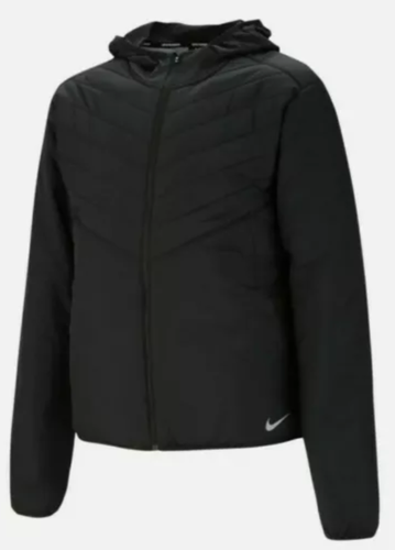 Nike Mens Jacket Aerolayer Repel Hooded Running Black. M DJ0569-010 - Picture 4 of 6