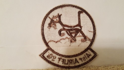 USAF 41st Airlift Squadron Desert Color Patch 3 1/2 x 3 inches C-130 - Picture 2 of 2