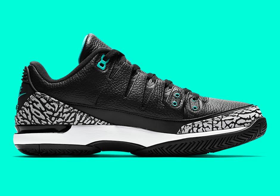 Nike Air Jordan Zoom Vapor RF AJ3 Black CEMENT 3 Clear Jade CEMENT Black White Max 1 Atmos 9 ac593d Nike Air Jordan Zoom Vapor RF AJ3 Black CEMENT 3 Clear Jade CEMENT Black White Max 1 Atmos 9 ac593d