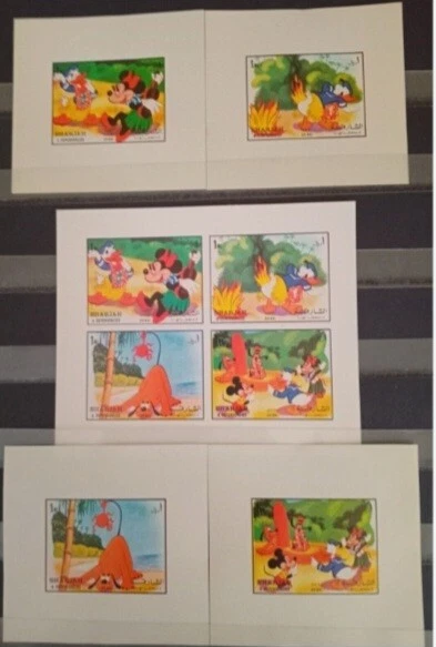 DISNEY The Collection UAE SHARJAH Deluxe FULL4 JUEGOS MÁS BLOQUES. MNH. Foto 4 de 4