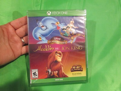 Disney Classic Games: Aladdin and the Lion XBOX ONE US EDITION NEW SEALED