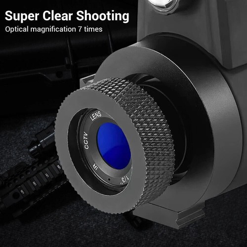 7X Zoom IR Digital Night Vision Monocular Scope Cross Cursor Head-mounted Sight - Picture 7 of 15
