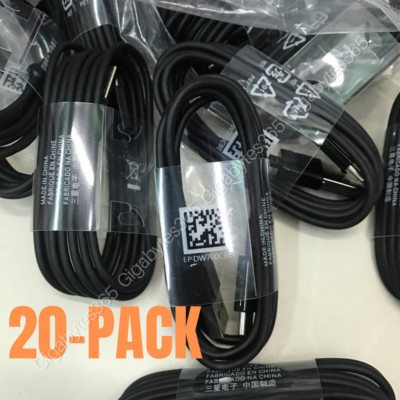 Lot of 20X Wholesale USB Type C Cable Samsung S10 A20 Charger Charging Cord Bulk