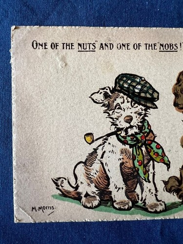 Jack Russell Antique PC “One of the NUTS and one of the NOBS!” DB - early 1900s - Picture 4 of 6