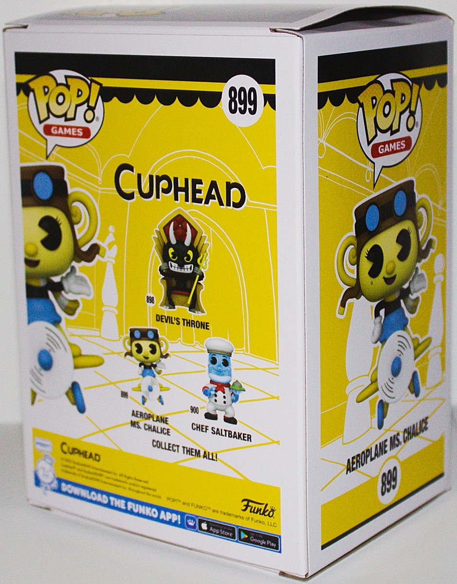 Cuphead Video Game Aeroplane Ms. Chalice Vinyl POP! Figure #899