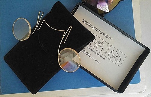 LENTI AGGIUNTIVE DA APPLICARE SUGLI OCCHIALI SOLE GRADI 2 RAME OTTONE  ELEGANTI | eBay