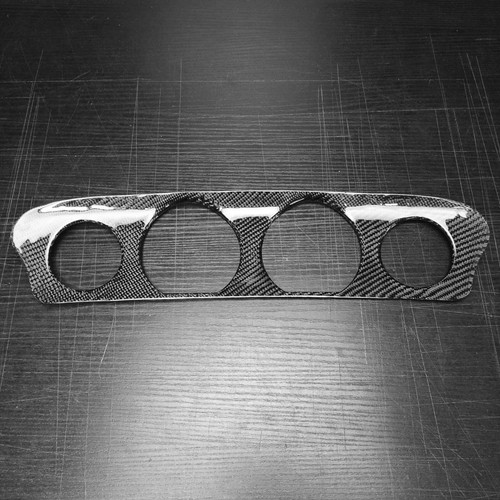 Fit H-D 2014-2019 TRIKE Real Carbon Fiber Gauge Trim - Picture 3 of 8