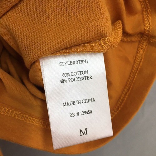 New Feeling Proud camicia manica corta giallo scuro taglia M maglietta grafica uomo casual - Foto 5 di 12