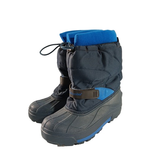 Columbia Frost Flight Boys Snow Boots Toddler Size 4 Blue Winter - Picture 2 of 14