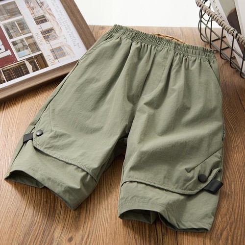 Pantaloncini corti da tennis da ragazzo estivi pantaloncini sportivi tronchetti pantaloncini da bagno spiaggia palestra - Foto 5 di 32
