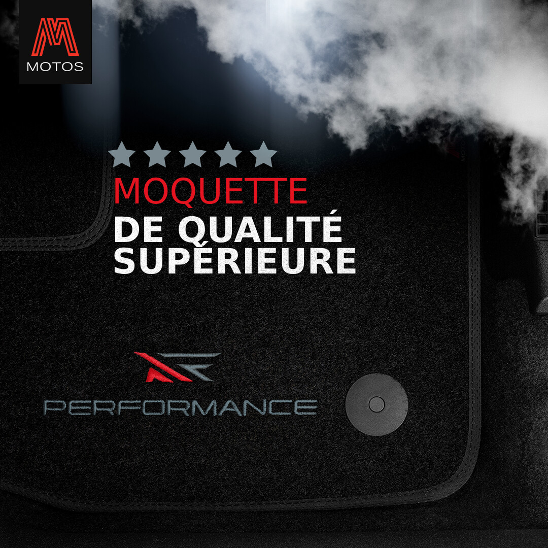 Kit Complet Tapis De Sol Velours Performance™ Pour Kia Ceed I & Hyundai I30 (2006-2012) - 4 Tapis + Fixations