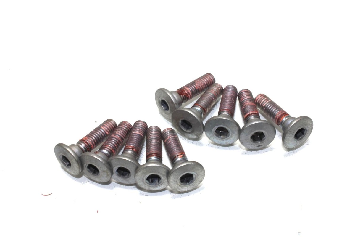 05 06 KAWASAKI NINJA ZX6R ZX6 FRONT BRAKE ROTOR BOLTS DISC