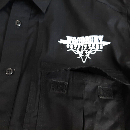 511 Tactical Series Men's Size M Shirt Black Long Sleeve Vented Utility Roll Tab - Picture 5 of 22