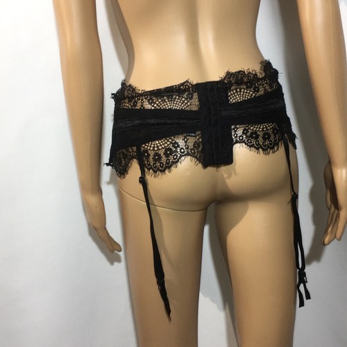 iCollection Strumpfgürtel mit Haken hinten SCHWARZ WIMPERNSPITZE Größe 1/2X STIL 95034 - Bild 6 von 14