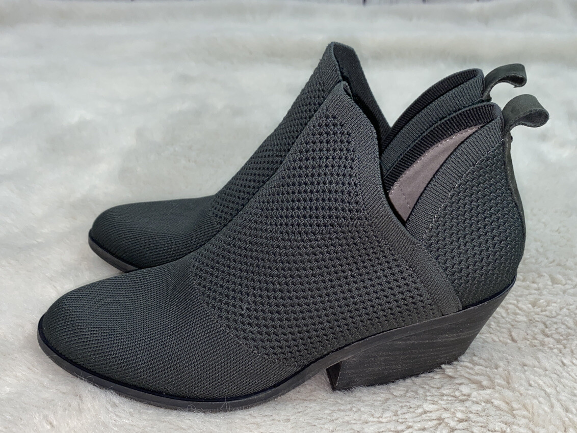 Boots Ankle Heels By Eileen Fisher In Black, Size:7 main image 1