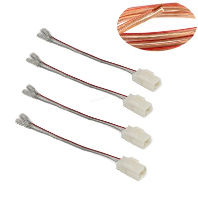 For 2002-2018 Jeep Wrangler JK Patriot Aftermarket Door Speaker Wiring