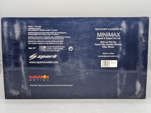 Modellautos 1:18 Spark Red Bull RB16B Zweiter Spanien 2021 #33 M. Verstappen OVP - Bild 14 von 18