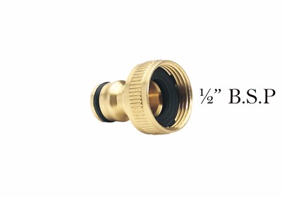 Confezione Da 2 Gruppi Adattatori Rubinetto Con Filetto Maschio 1/2" In Ottone - Foto 11