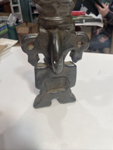 Northwest Coast Native MAN Bird Carved Totem 1 Pound + Solvang,CA Aug 1972 - Picture 5 of 9