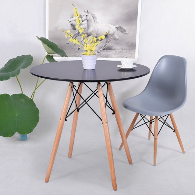 Vintage Round Tulip Pedestal Coffee Table Dining Kitchen Furniture