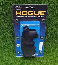 Hogue OverMolded Rubber Monogrip w/ Finger Grooves For Colt Python - 46000