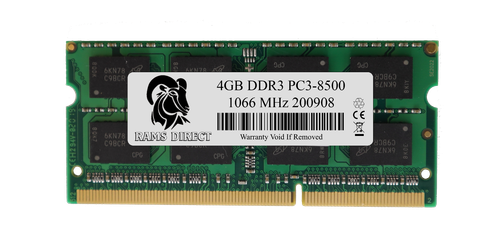 RAMS_DIRECT 8GB 2x 4GB DDR3 1066 MHz Laptop PC3-8500 Non ECC SODIMM Memory RAM - Picture 5 of 6