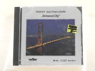 TeeKay Feat. Peter LaSalle  : Smoove City (CD 1992) case broken