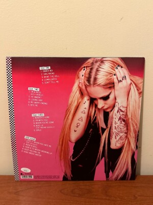 Avril Lavigne サイン入りCD Avril Lavigne Signed Limited Edition & Numbered Vinyl Record