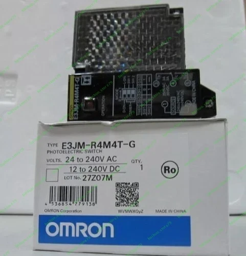 New E3JM-R4M4T-G Omron Photoelectric Switch 1Pcs E3JMR4M4TG