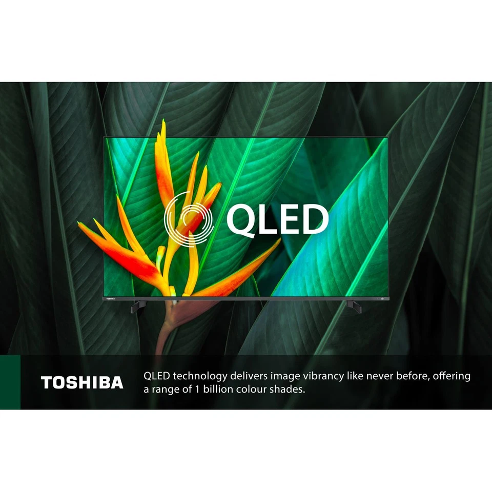 Toshiba 70QF5D53DB 70 Inch QLED 4K Ultra HD Smart TV Bluetooth WiFi - Image 3 of 4