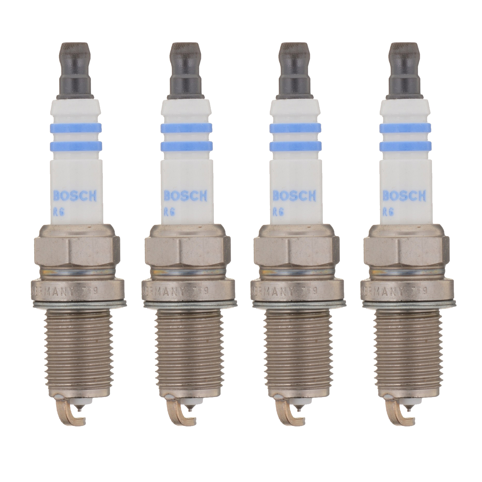 Bosch Spark Plug Set 4 Pieces Double Platinum Gap 0.039