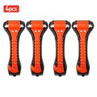 4pcs Car Safety Hammer Emergency Escape Tool Window Breaker and Seat Belt Cutter