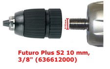Metabo Schnellspannbohrfutter Futuro Plus S2 1-10mm 3/8" 24 UNF 636612000